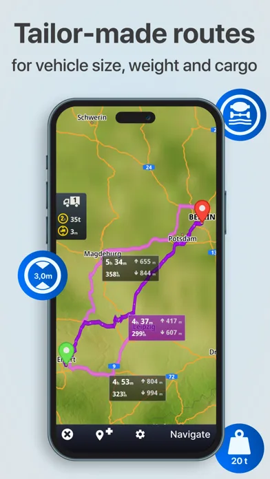 Sygic GPS Truck & Caravan screenshot 4