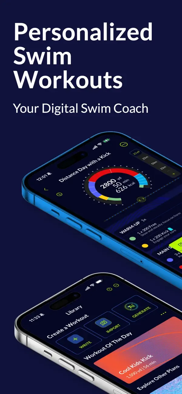 MySwimPro: #1 Swim Workout App screenshot 1