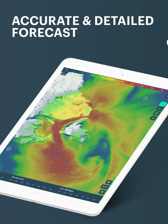 Windy: Pronóstico del tiempo screenshot 1