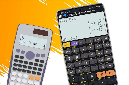 Calculadora cientifica 991 82 screenshot 1