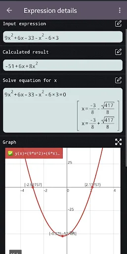 Calculadora cientifica 991 82 screenshot 4