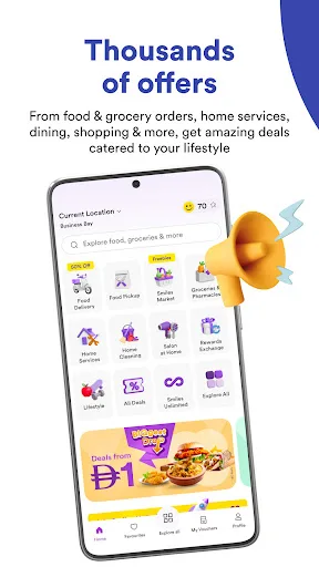 Smiles: Food Grocery Lifestyle screenshot 2