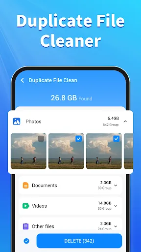 Очистка телефона, скан мусора screenshot 3