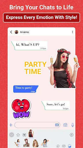 Sticker Maker: Love Stickers screenshot 1