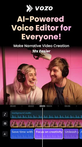 AI Voice Editor by Vozo screenshot 1