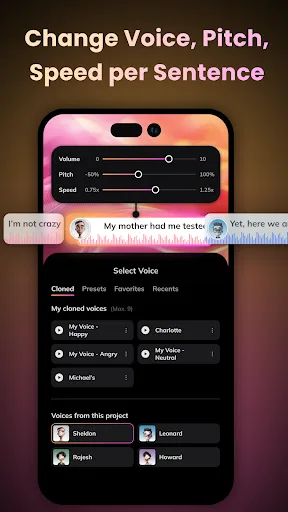 AI Voice Editor by Vozo screenshot 5