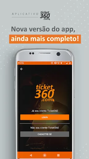 Ticket360 Ingressos + Eventos screenshot 1