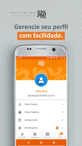 Ticket360 Ingressos + Eventos screenshot 2