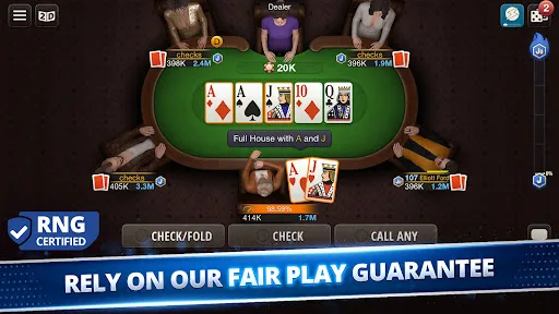 Poker Game: World Poker Club screenshot 1