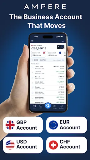 Ampere: Cuenta Business España screenshot 1