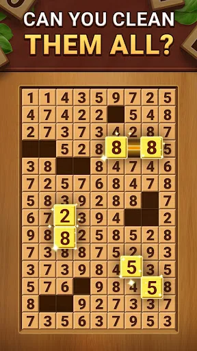 Woodber - Juego de números screenshot 1