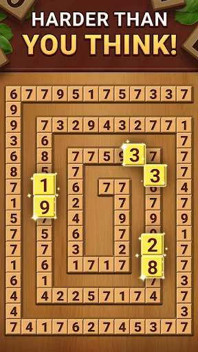 Woodber - Juego de números screenshot 2