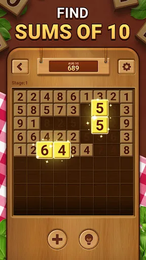 Woodber - Juego de números screenshot 4