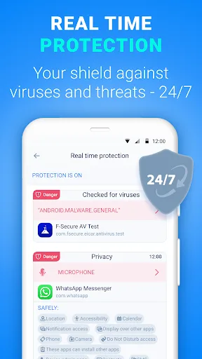 Антивирус Антивiрус + VPN screenshot 4