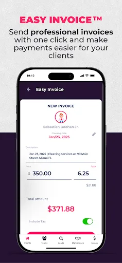 EasyCleanApp for HouseCleaners screenshot 5