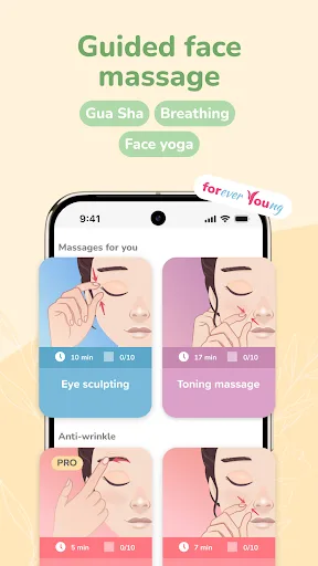 Масаж Для Обличчя Йога: ForYou screenshot 1