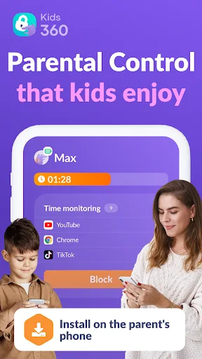 Kids360: Батьківський Контроль screenshot 1