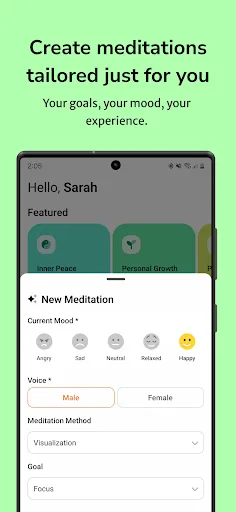 LightMind: Meditación Personal screenshot 3