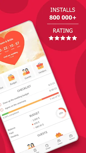 Планувальник весілля MyWed screenshot 2