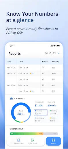 ShiftFlow: Reloj Fichador screenshot 5