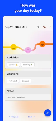Diario de Emociones por Pixels screenshot 1
