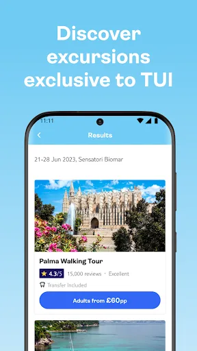 TUI fly Boek Goedkope Vluchten screenshot 2