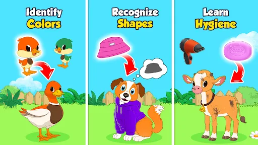 Ферма: игры для детей 2-5 screenshot 1