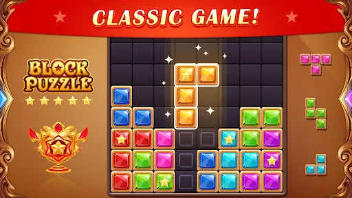 Bloque de Puzzle: Diamond Star screenshot 1