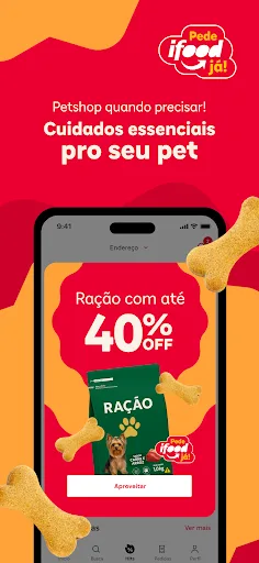 iFood comida e mercado em casa screenshot 4