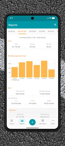Drivvo Управління автомобілем screenshot 3