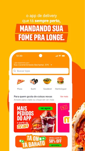 Delivery Much: Pedir Comida screenshot 1