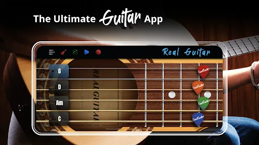 Real Guitar: грати на гітарі screenshot 1