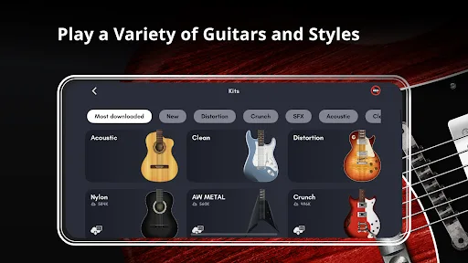 Real Guitar: грати на гітарі screenshot 4