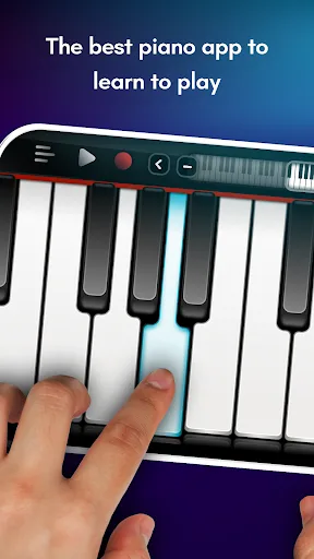 Real Piano teclado electrónico screenshot 1