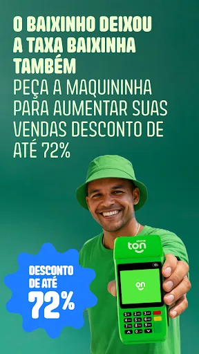 Ton: maquininha, tap e conta screenshot 3