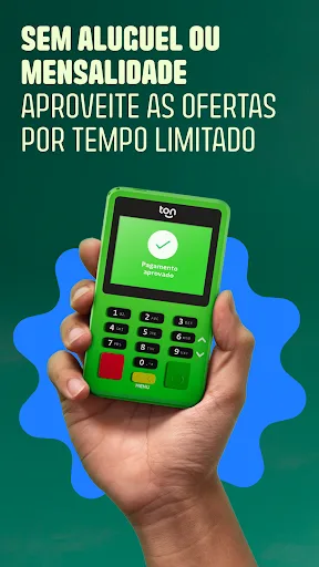 Ton: maquininha, tap e conta screenshot 5