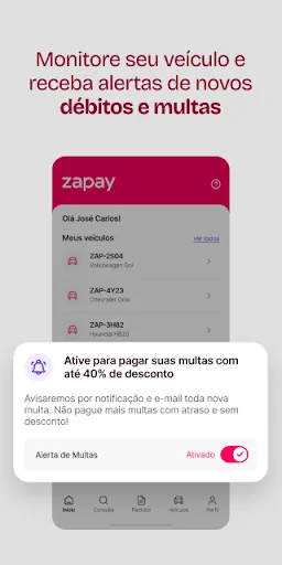 Zapay: Pagar IPVA 2026, multas screenshot 5