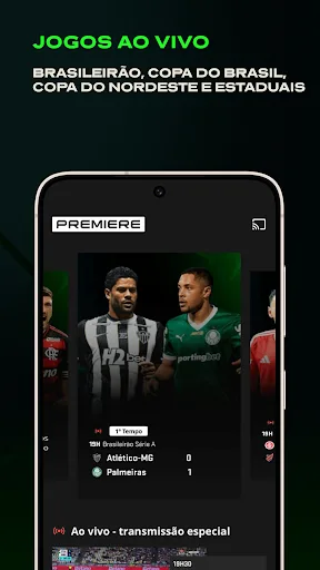 Premiere: Jogos ao vivo screenshot 2
