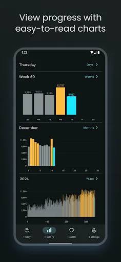 StepTrack: Pedometer & Weight screenshot 2