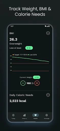 StepTrack: Pedometer & Weight screenshot 5