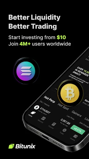 Bitunix Pro: Крипта, Биткоин screenshot 1