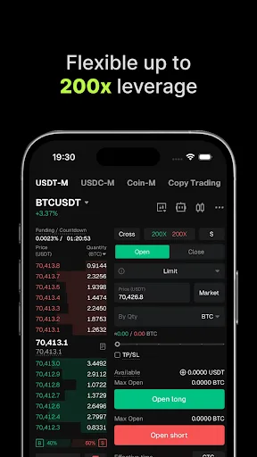 Bitunix Pro: Крипта, Биткоин screenshot 4