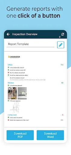 Inspection checklist audit app screenshot 2