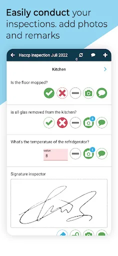 Inspection checklist audit app screenshot 3