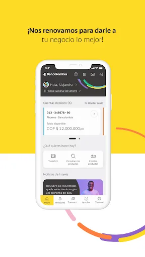 Bancolombia Negocios screenshot 1