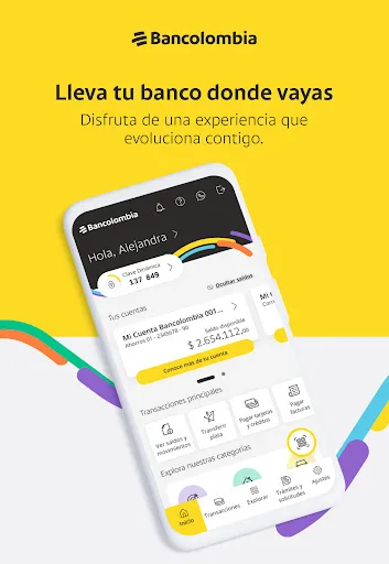 Mi Bancolombia screenshot 1