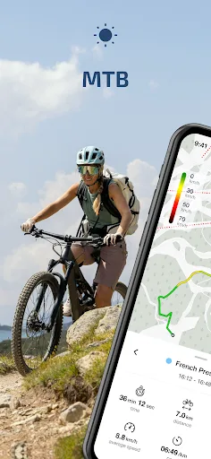 Skill: Ski, MTB, Hike Tracker screenshot 1