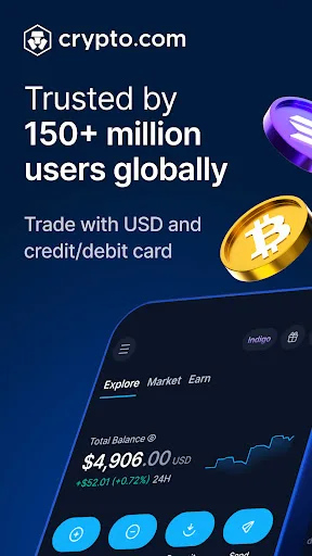 Crypto.com: Buy BTC, ETH & CRO screenshot 1