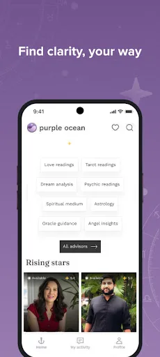 Purple Ocean Psíquicos y Tarot screenshot 4