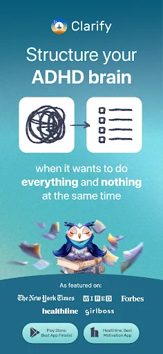 Clarify: ADHD Organizer & help screenshot 1